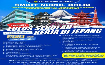 SMKIT NURUL QOLBI MEMBUKA PROGRAM KERJA KE JEPANG